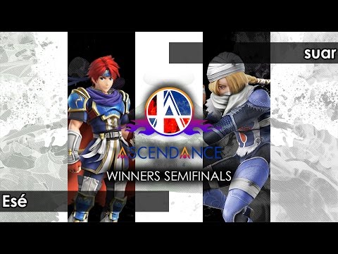 Smash 4: Esé (Roy) V PG | suar (Sheik) - Ascendance 29 Tournament SSB4