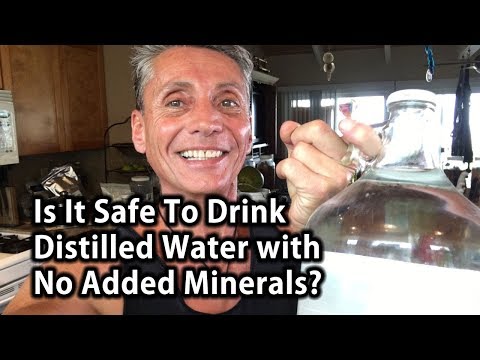 Is It Safe To Drink Distilled Water with No Added Minerals? | Tip Of The Day | Dr. Robert Cassar