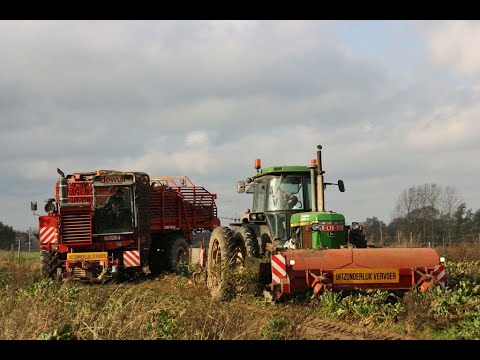Loonw. Francois - Ternat - John Deere 4450 - Dewulf R 7000 T - Gilles