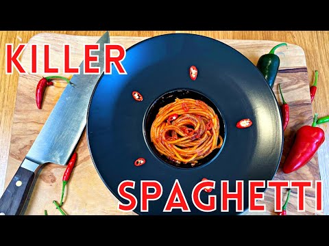 Killer Spaghetti - A Vegan Pasta Recipe Ready in Minutes - Spaghetti all'Assassina