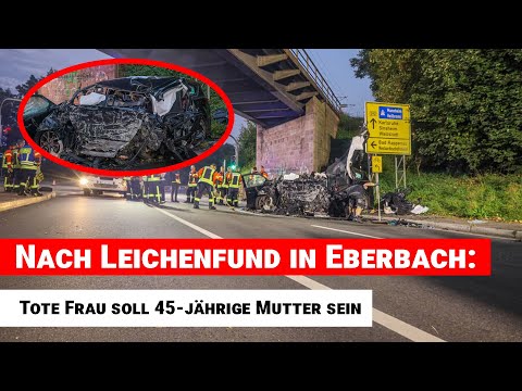 Nach Leichenfund in Eberbach: Tote Frau soll 45-jährige Mutter sein