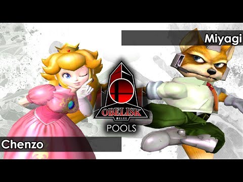 Melee: Chenzo (Peach) V Miyagi (Fox) - Obelisk 58 Tournament SSBM