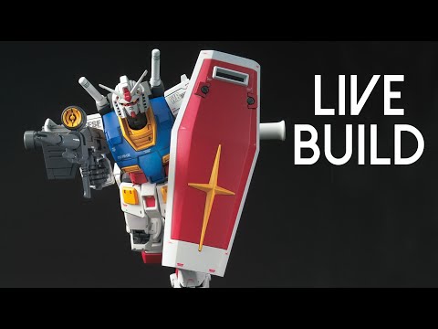 HG RX-78-02 Gundam [The Origin Ver.] LIVE BUILD!