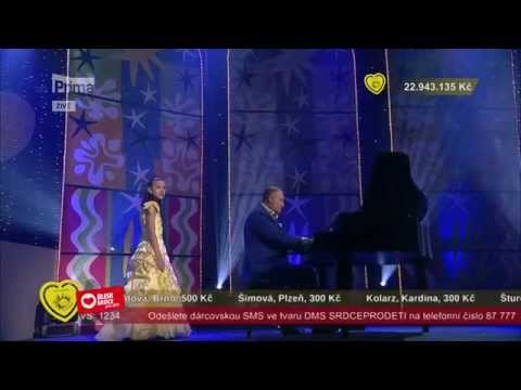Michal David a Lucie Bikárová - Beauty And The Beast (Srdce pro děti-28.12.2014)