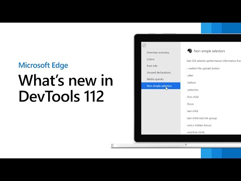 Microsoft Edge | What's New in DevTools 112