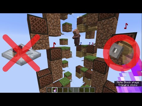 How to make Awesome Minecraft Note Block music without Redstone repeater