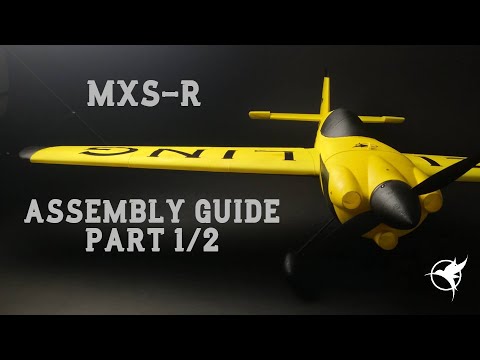 Eclipson MXS-R -Assembly guide 1/2 - Light 3D printed aerobatic RC plane