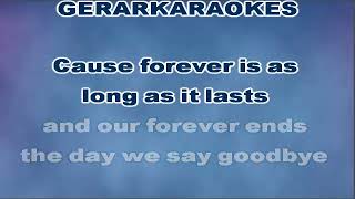 Forever  - Jon Secada - Karaoke