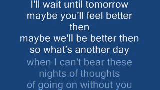 Again I Go Unnoticed - Dashboard Confessional Lyrics