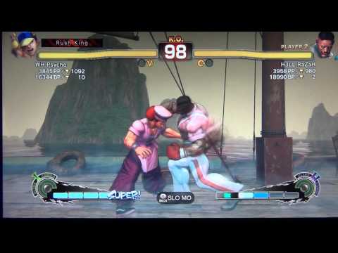 SSF4 AE Ranked Match - WH Psycho (Yun) Vs H3LL RaZaH (Dudley)