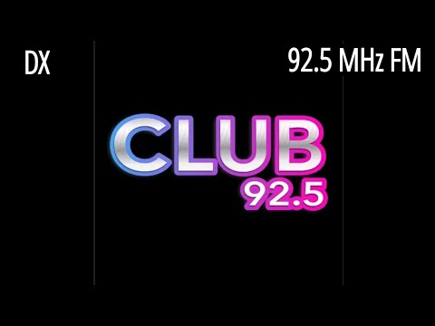 2/2 Radio Club 92.5 FM de San Salvador, capital d El Salvador en San Ildefonso, d. d San Vicente, SV