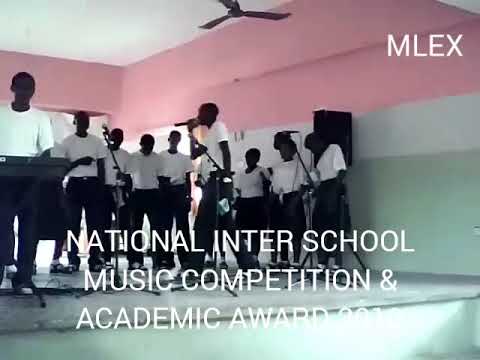 Mlex Songz - First performance @The National inter school music competition lagos  in 2009