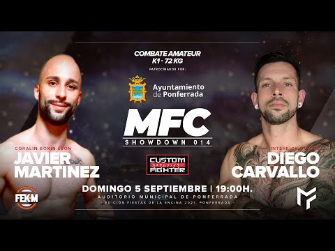 HL  K1 AMATEUR -72 KG Javier Martinez Vs Diego Carvallo