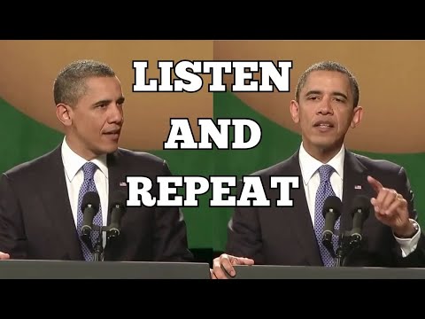 LISTEN AND REPEAT | Learn English through speeches | President Obama on Education