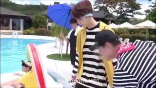 Download lagu [ENG SUB] BTS AT THE POOL (SUMMER PACKAGE IN SAIPAN 2018) mp3