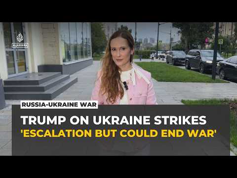 Trump calls Ukraine's strikes on Russia an escalation that could help end the war