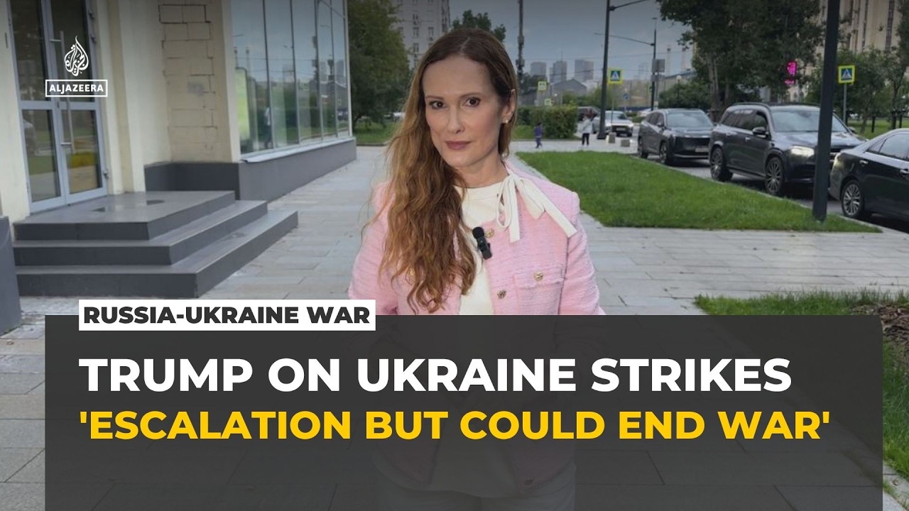 Trump calls Ukraine's strikes on Russia an escalation that could help end the war