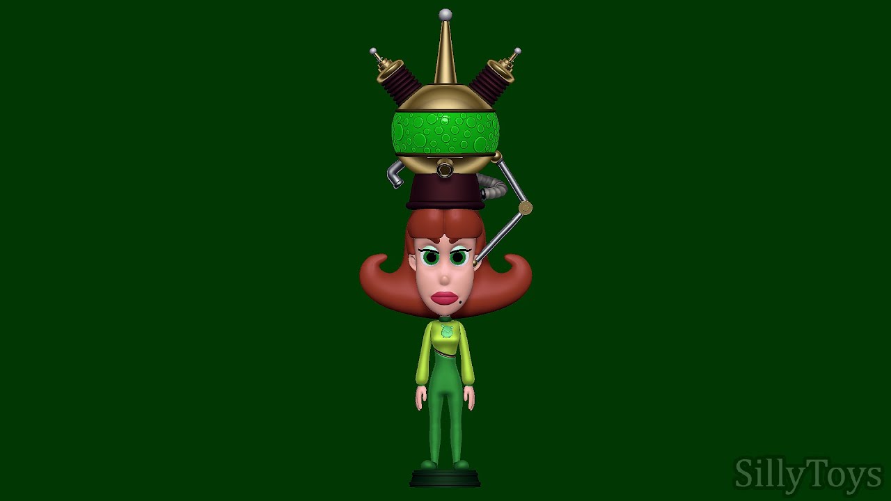 Judy Neutron - Jimmy Neutron 3D Print Model