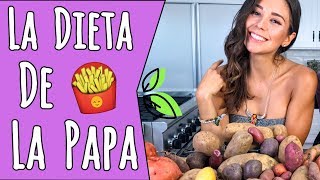 BAJA DE PESO COMIENDO PAPAS🥔 #LaDietadePapa ft. Setareh Khatibi