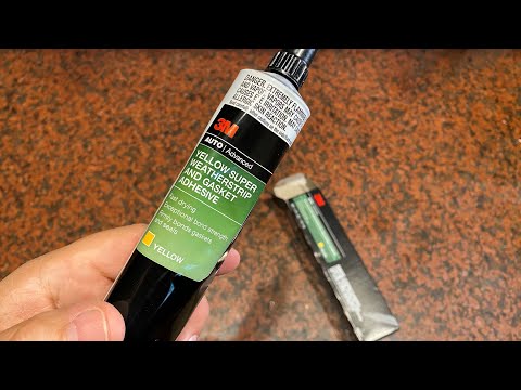 The Stickiest Stuff You Can Get! 3M Super Weatherstrip and Gasket Adhesive