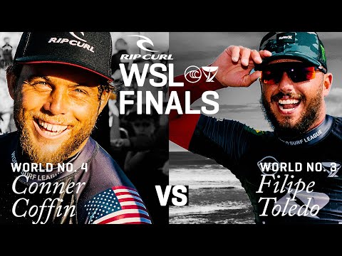 Conner Coffin vs. Filipe Toledo Rip Curl WSL Finals - Men's Match 2 Condensed