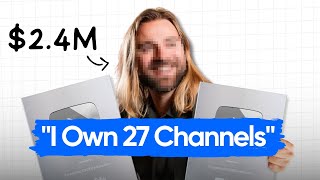 I Made $2.4M with 27 Faceless YouTube Channels