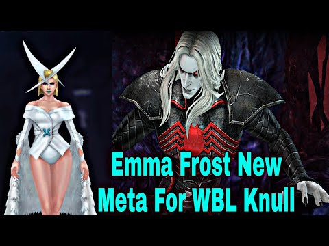 Emma Frost New WBL Meta? WBL Knull Clear With Emma Frost New Uniform And T3 - Marvel Future Fight