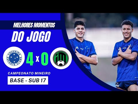 Cruzeiro 4 x 0 Inter de Minas | Melhores Momentos do Campeonato Mineiro Sub-17