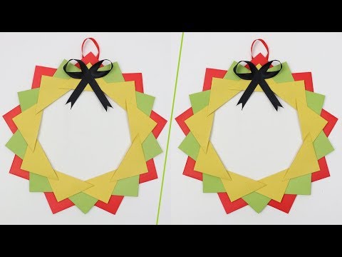 HOW TO MAKE BEAUTIFUL WALL HANGING - DIY EASY PAPER WALL HANGINGS & PARTY DECORATION IDEAS