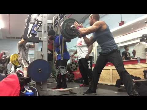 Kevin OAK 772 Lb x 2 Squat RUM 8 Training