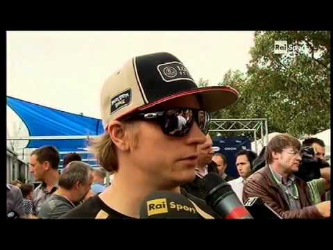 Raisport, Kimi's interview Australian GP 2012