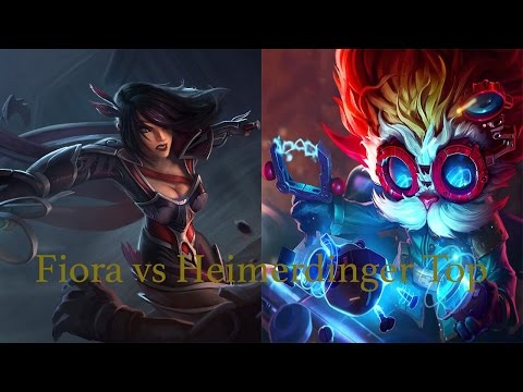 Karkarn1 as Fiora vs Heimerdinger | Top | Pre-Season 6 | Patch 5.24