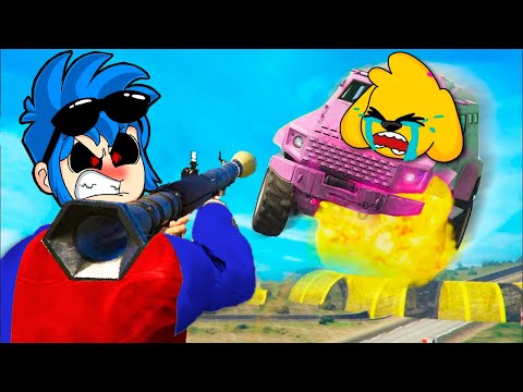 GTA 5 ¡RPG vs CARRO BLINDADO! 😱 TIMBA VK