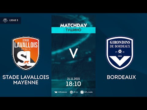 AFL21. France. Ligue 3. Day 15. Stade Lavallois Mayenne - Bordeaux