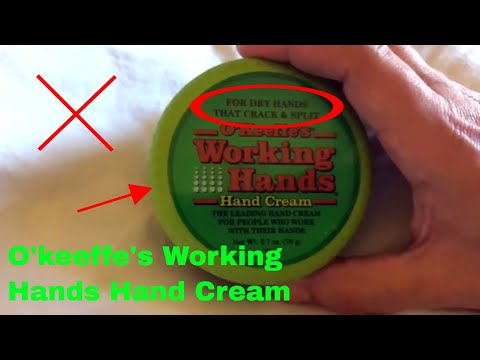 ✅  How To Use O'Keeffe's Working Hands Hand Cream Review