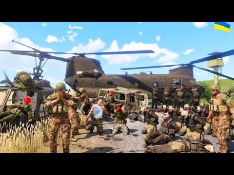 Today, a secret Russian airfield near the Ukrainian border was discovered and destroyed - Arma 3