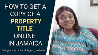 How to get a copy of a property title in Jamaica