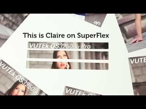EFI VUTEk and 3M SuperFlex Ink