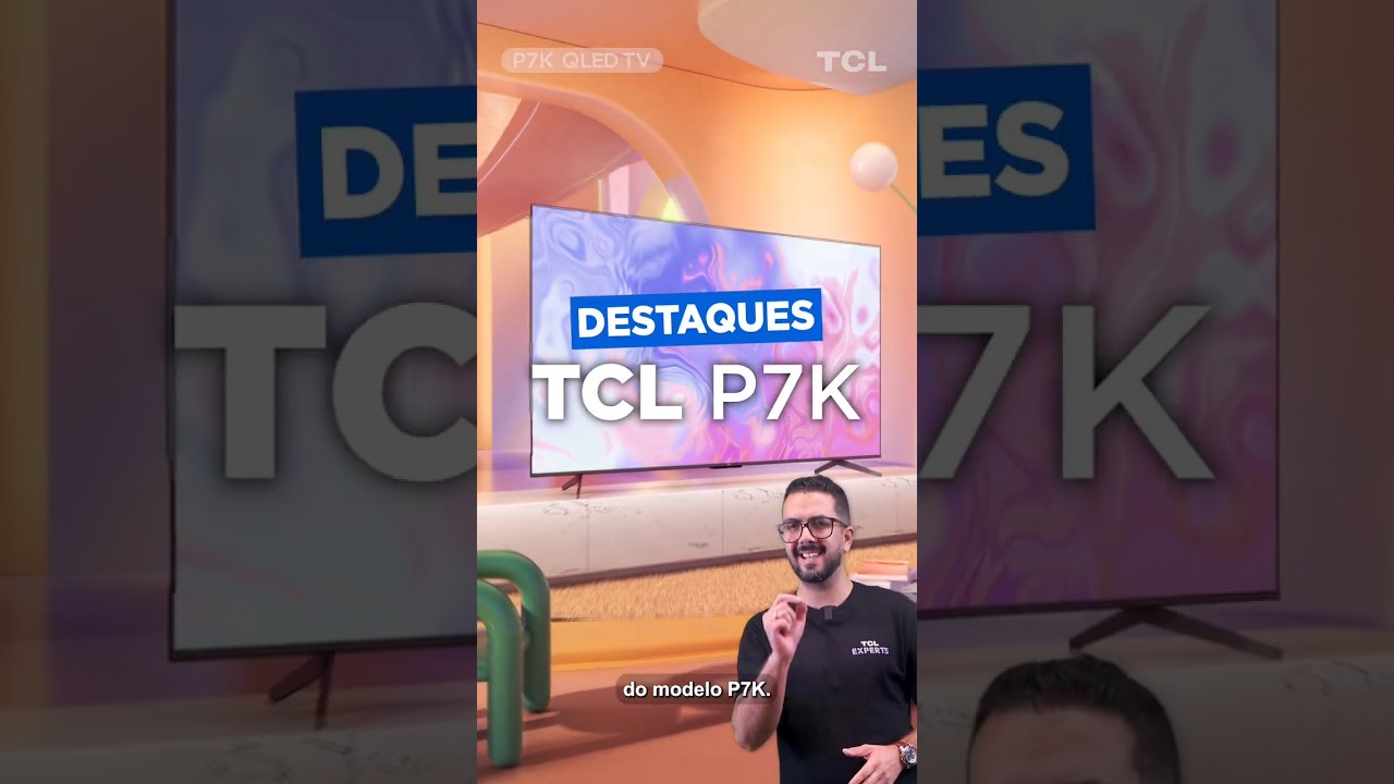 Miniatura da avaliação em vídeo de Smart TV TCL 55P7K 55 Polegadas QLED 4K Google TV