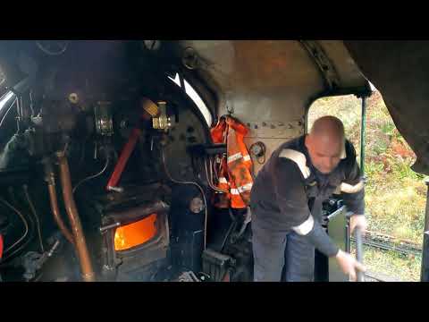 NYMR - Lighting S15 No 825 for steam test in preparation for the Santa Specials