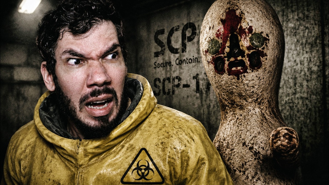 NÃO PODE PISCAR, SENÃO ELE TE PEGA... O BIZARRO SCP 173 | SCP: Blink