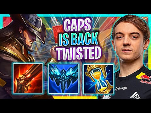 CAPS BRINGS BACK TWISTED FATE! | G2 Caps Plays Twisted Fate Mid vs Katarina! | Preseason 2023