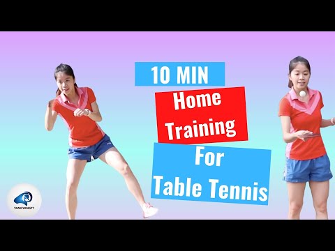 10 MIN HOME Tennis Tennis + HIIT Training Workout // No equipment