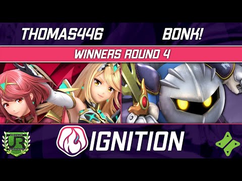 Ignition 265 WINNERS ROUND 4 - Thomas446 (Pyra & Mythra) vs BONK! (Meta Knight)