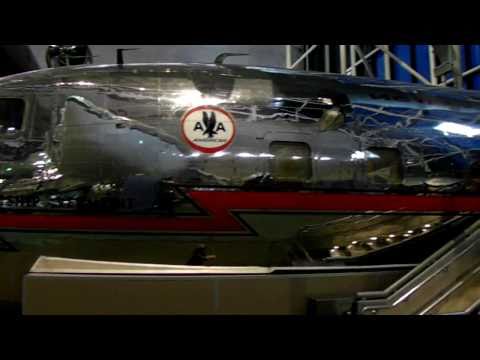 HD American Airlines Douglas DC-7 Interior Cabin Cockpit Smithsonian