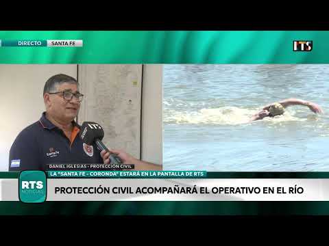 SANTA FE–CORONDA: PROTECCIÓN CIVIL COORDINA EL OPERATIVO DE SEGURIDAD | 50 PERSONAS EN EL OPERATIVO