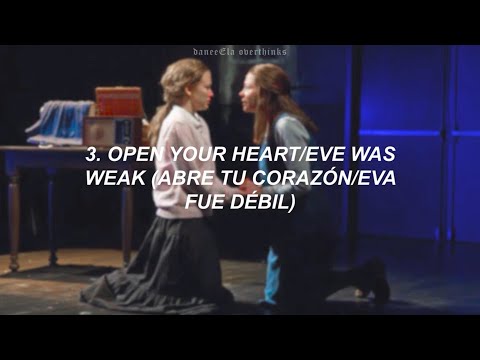 3. CARRIE the musical - Open Your Heart/Eve Was Weak (Lyrics & Sub Español) + slime tutorial