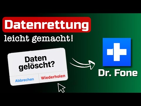 Gelöschte Daten schnell und einfach wiederherstellen! - Wondershare Dr. Fone