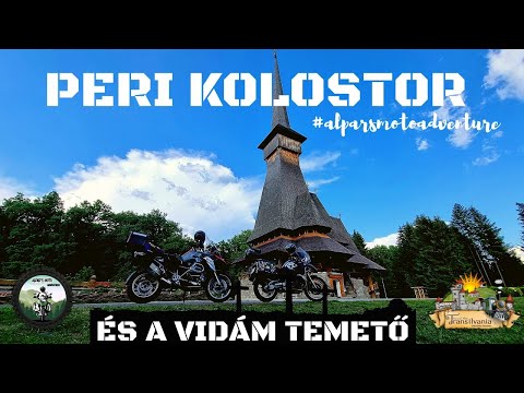 A körtvélyesi Peri kolostor és a szaploncai Vidám temető -Kalandok Máramarosban #alparsmotoadventure