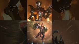 Kamen Rider Ryuki Survive Vs Destiny Hero Plasma #kamenrider #yugioh #vs #anime #tokusatsu #short